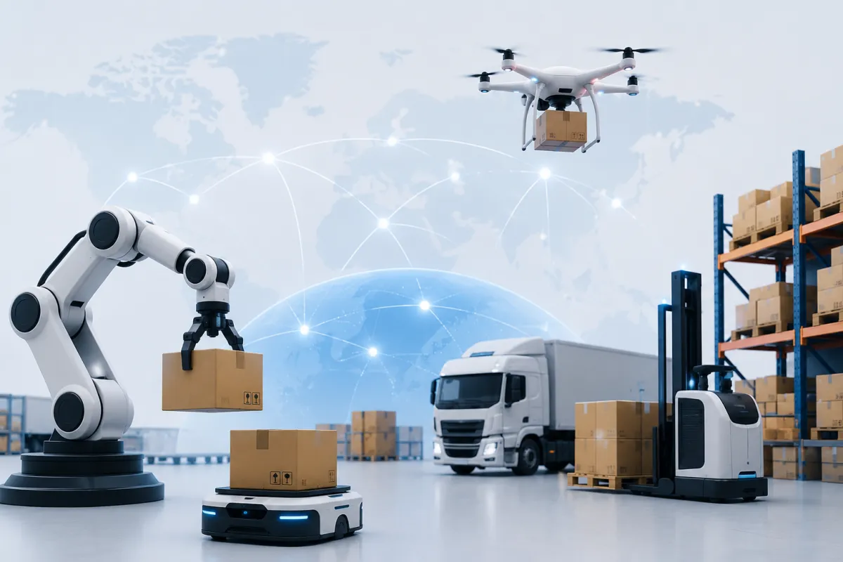 O que é inteligência artificial na logística?